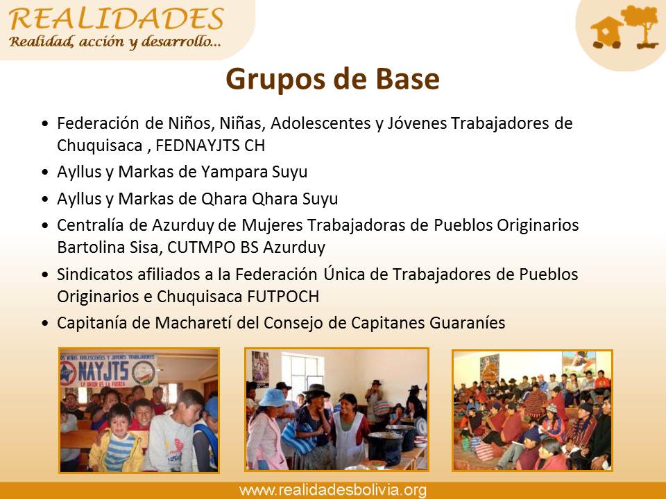 grupos de base